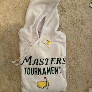 Augusta Masters Tournament White Hoodie Golf Sweatshirt NWT XL